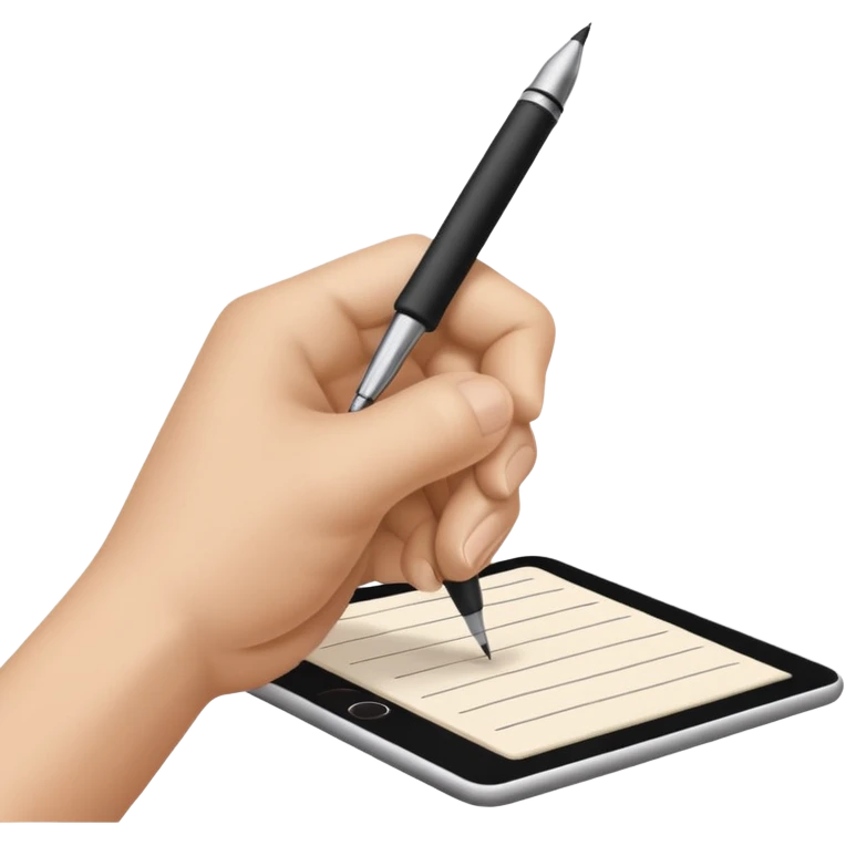 hand write emoji