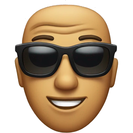 Rolled eyes and wearing sunglasses  emoji
