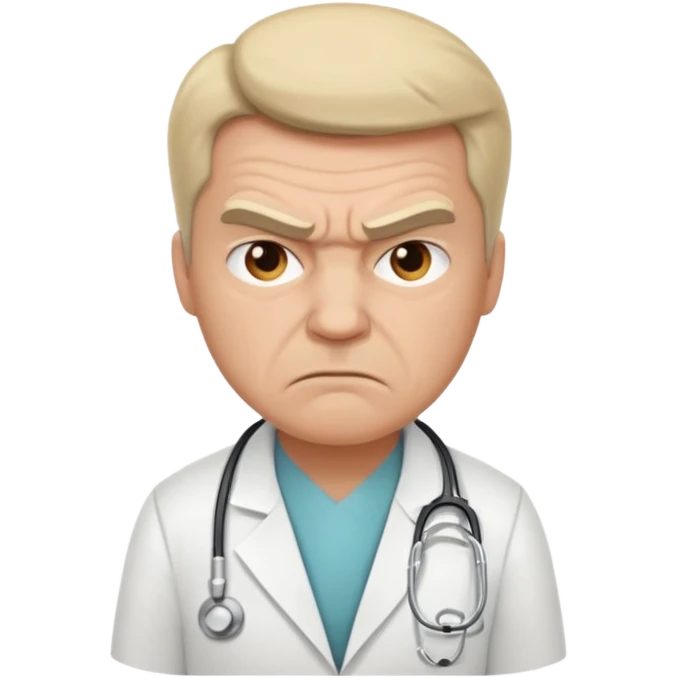 angry doctor emoji