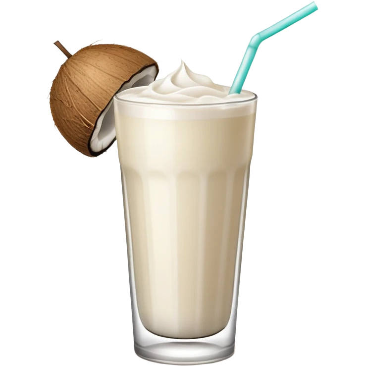 Coconut shake  emoji