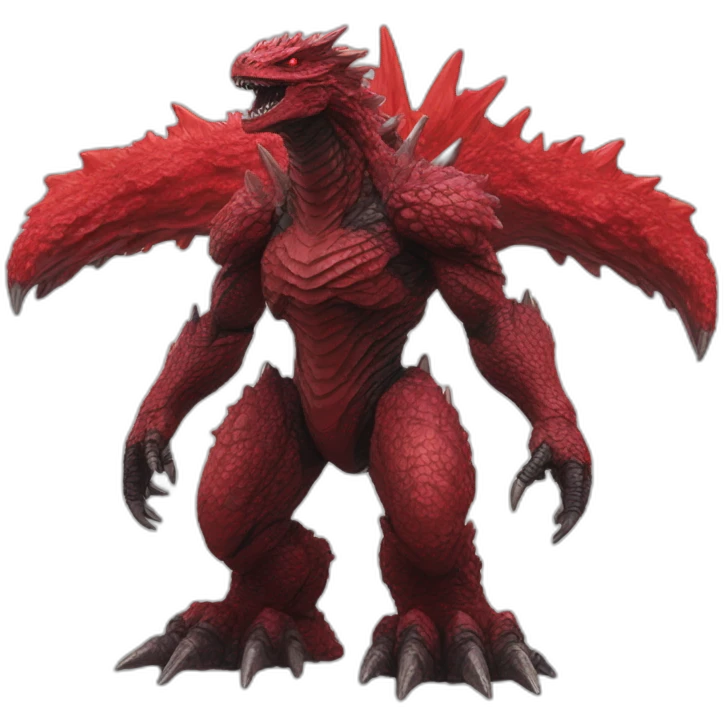 red godzilla planet destroyer emoji