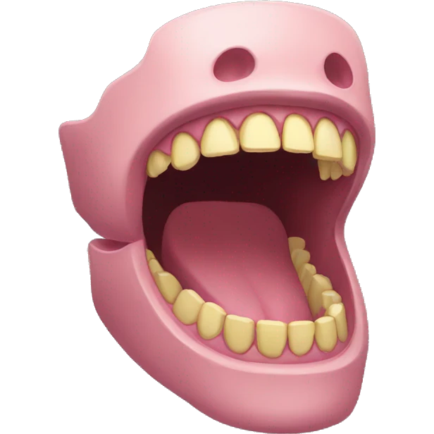jaw emoji