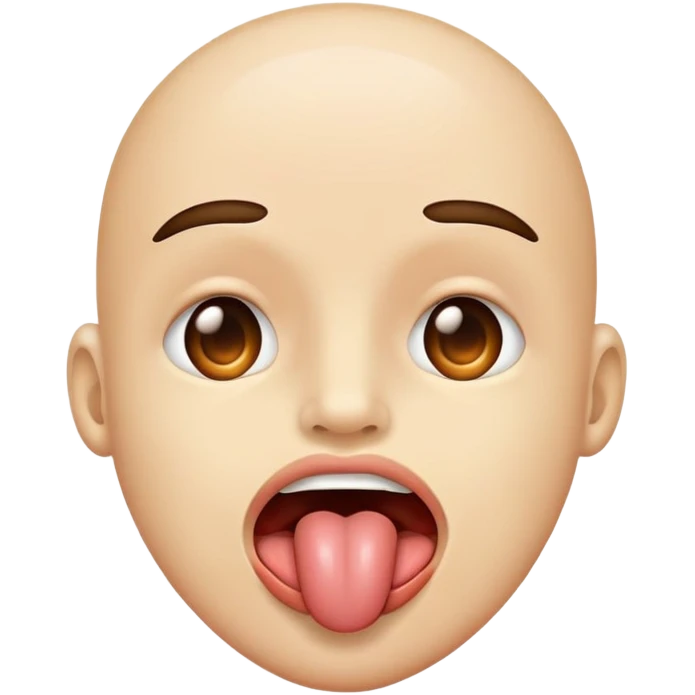 steamhappy with saliva around its tongue emoji