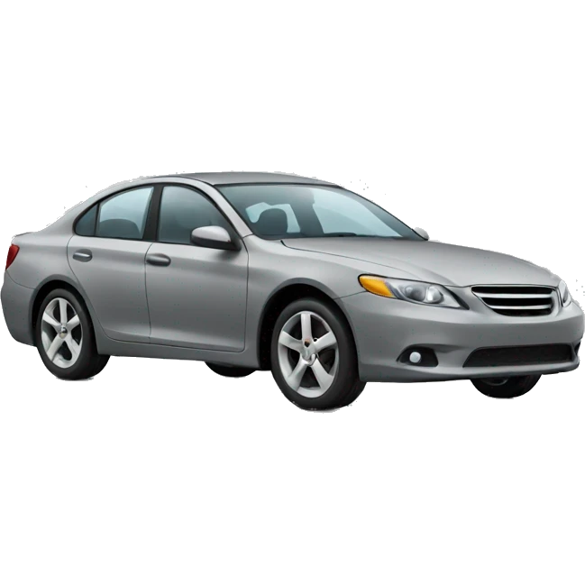 Gray car emoji