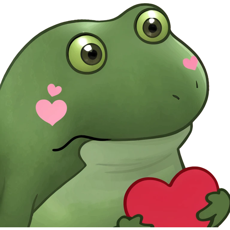 Emoji with heart eyes and hearts around emoji