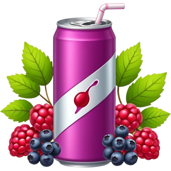 energy drink forest fruit emoji