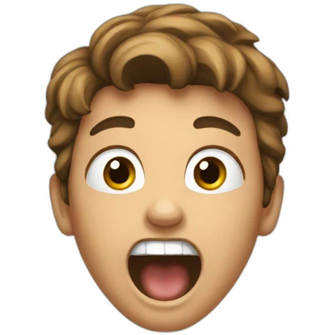 Addison screaming  emoji