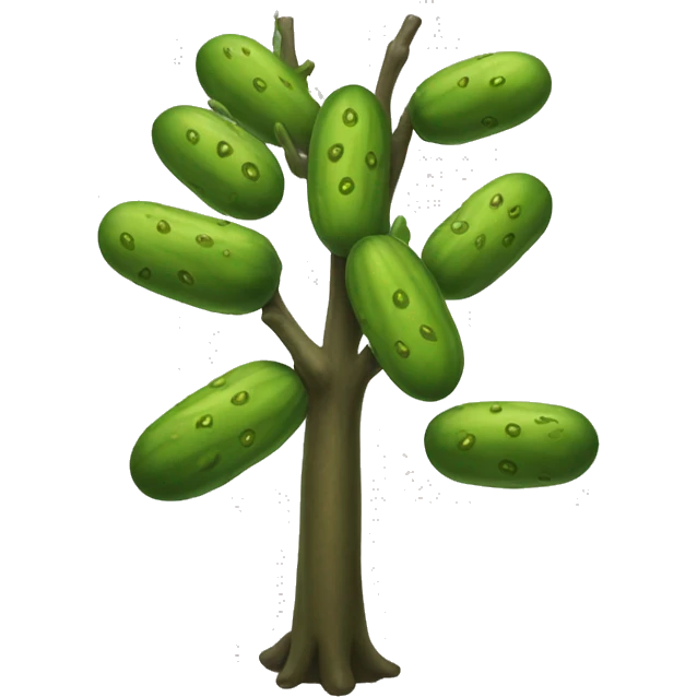 Pickle tree emoji