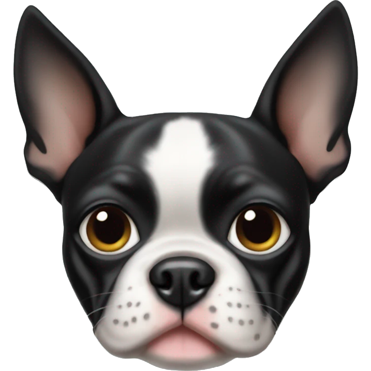 boston terrier bravo emoji