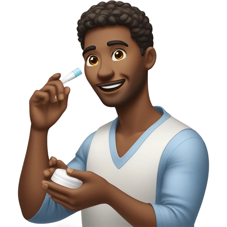 Man skincare emoji