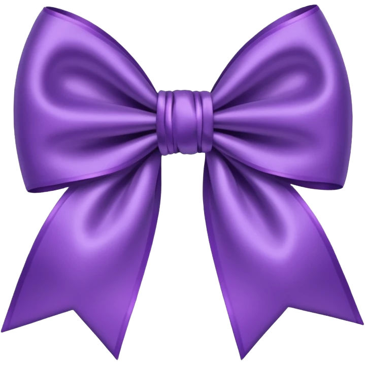 🎀in purple color  emoji