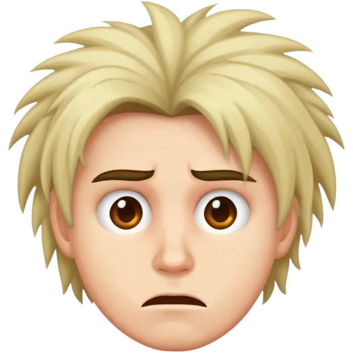 Cruel la hair emoji