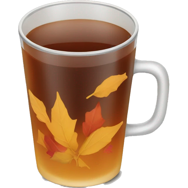 Fall drink  emoji
