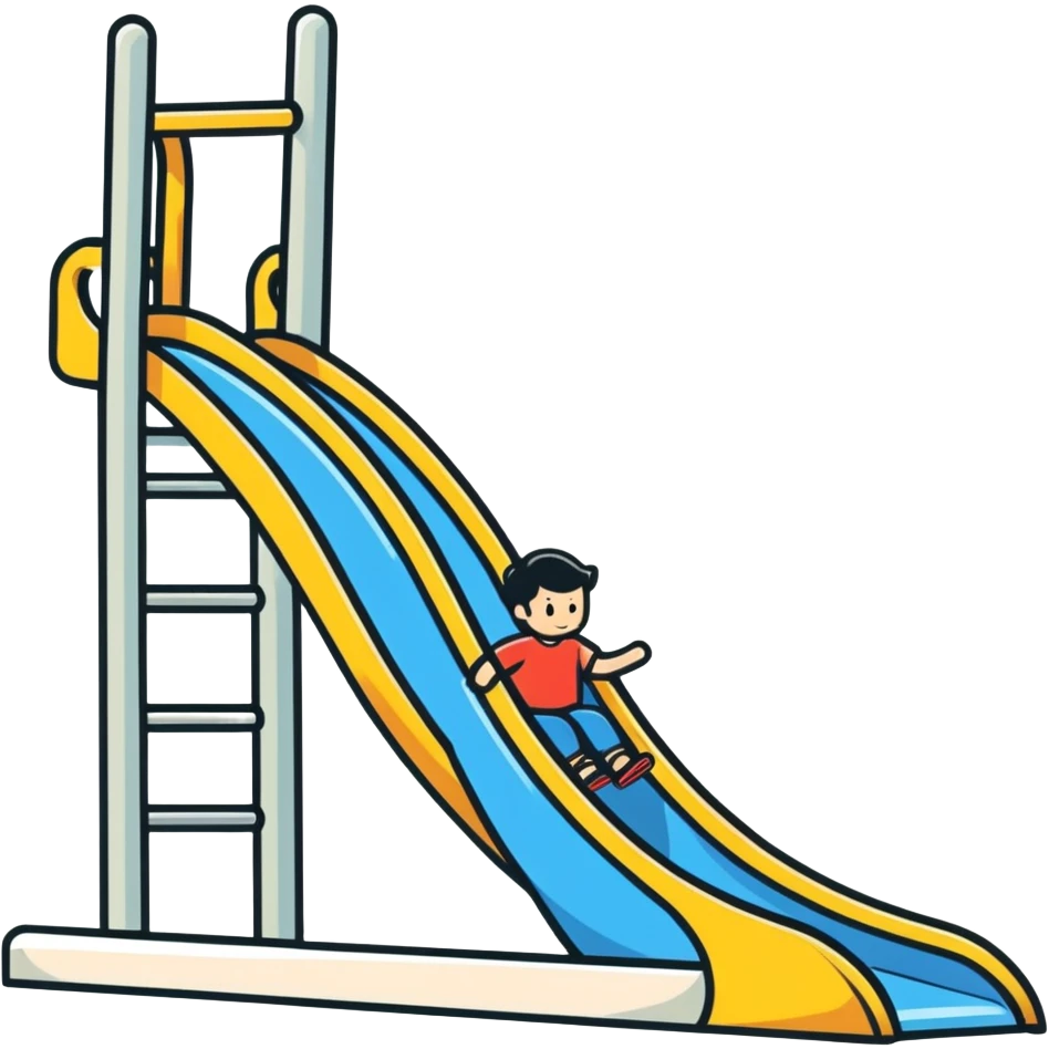 Hit with slide emoji