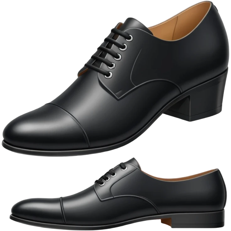 shoe black emoji