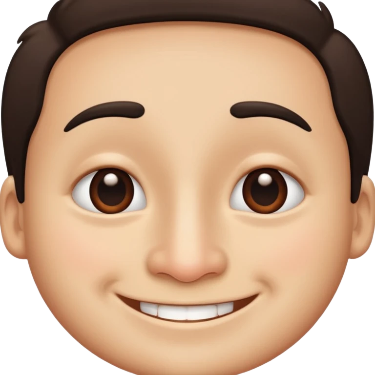 put a mole in its lower right nose emoji