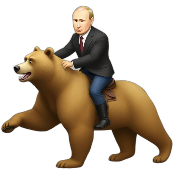putin-riding-a-bear emoji