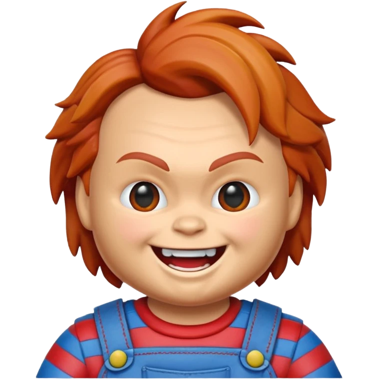 Un emojin de chuky emoji