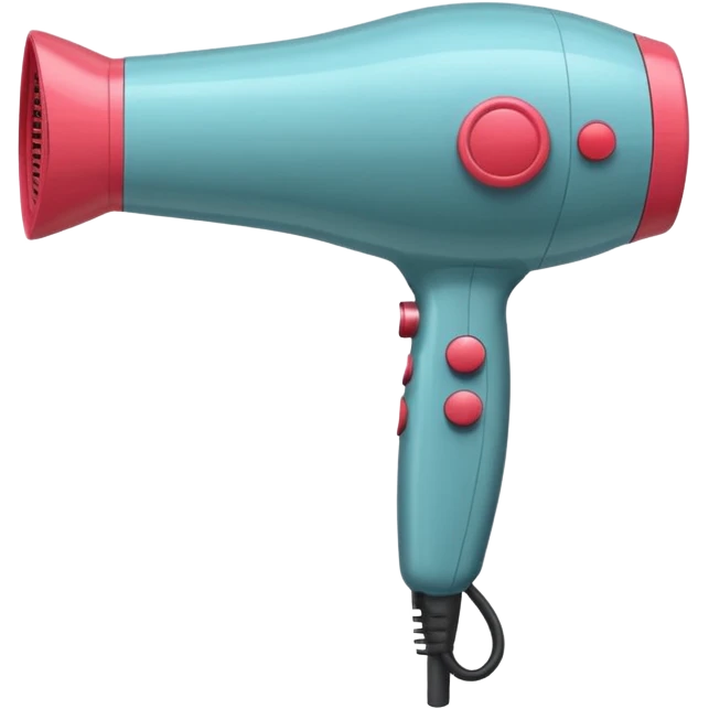 hair dryer emoji