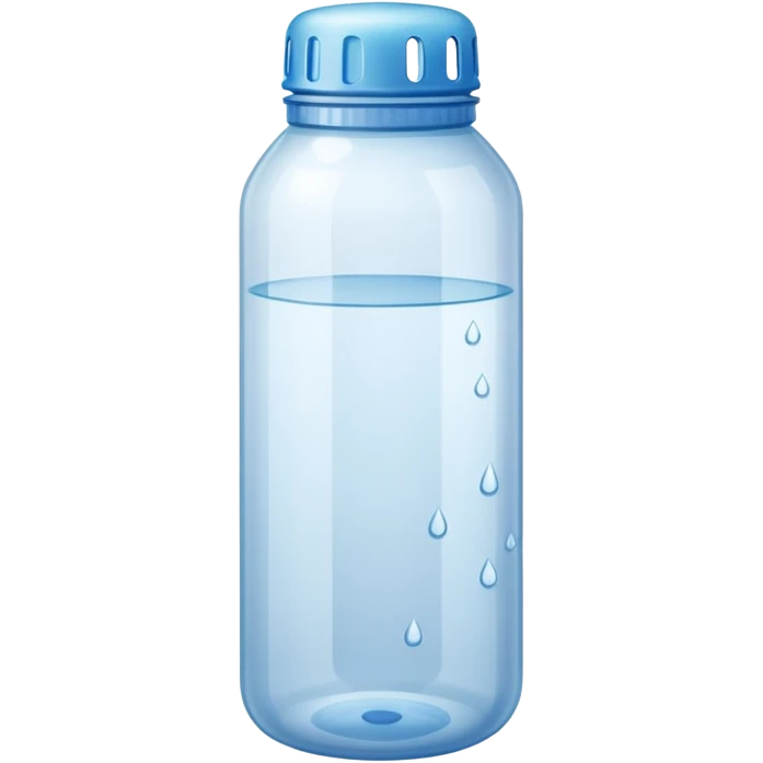 Water bottle  emoji