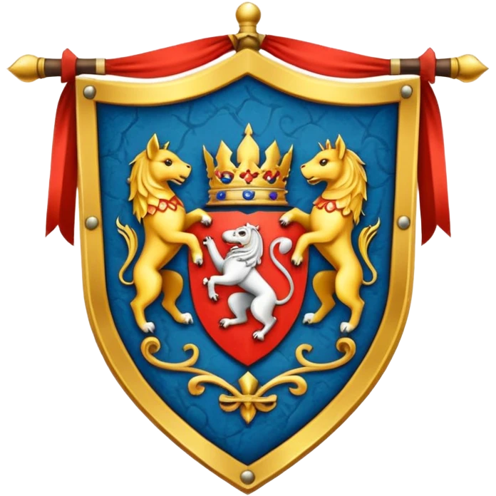 medieval heraldry banner emoji