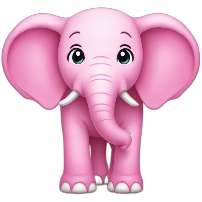 pink elephant emoji