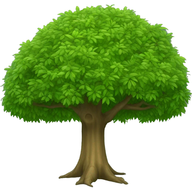 equatorial tree emoji