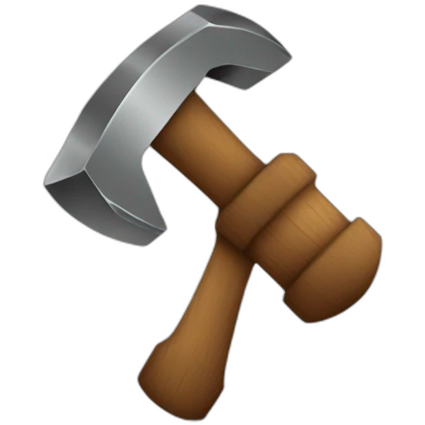 Auction hammer for self storage auctions emoji