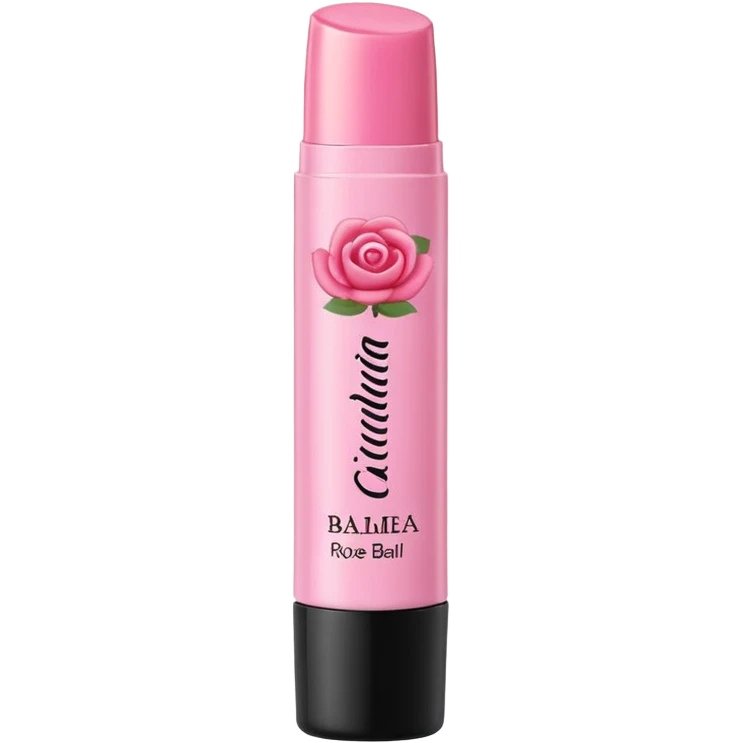 Balmea Rose Vanilla Lip Balm chapstick for lips emoji