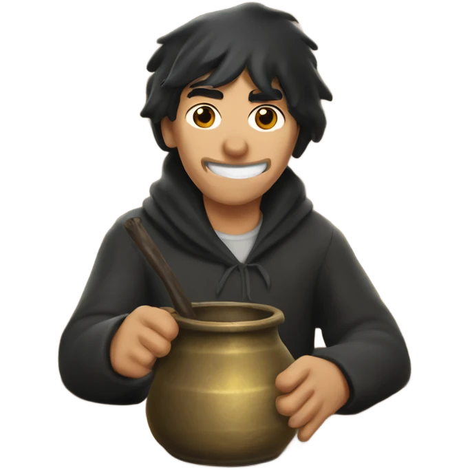 Leaky cauldron emoji