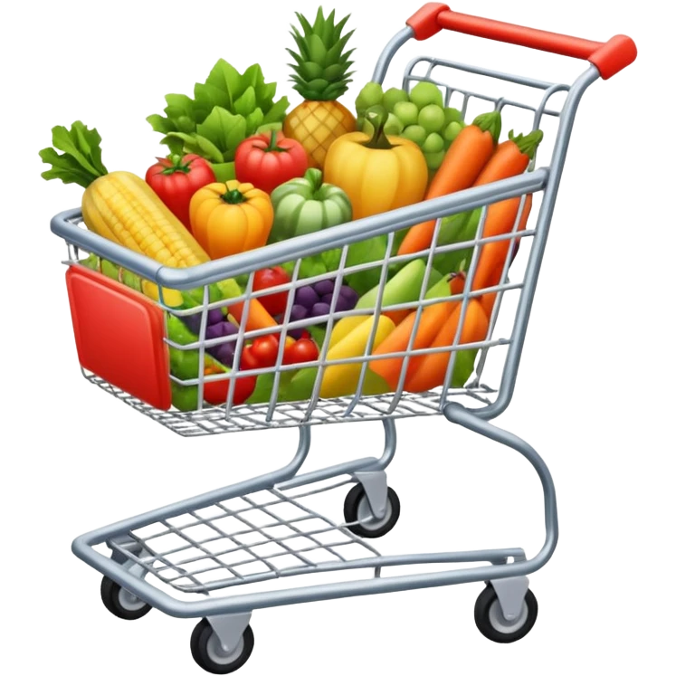 shopping cart emoji