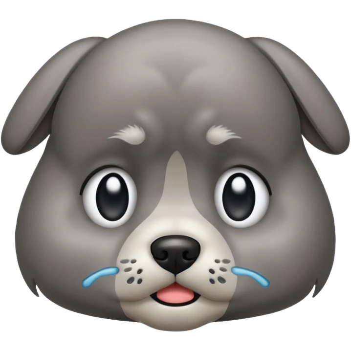 mourning loss of pet emoji emoji