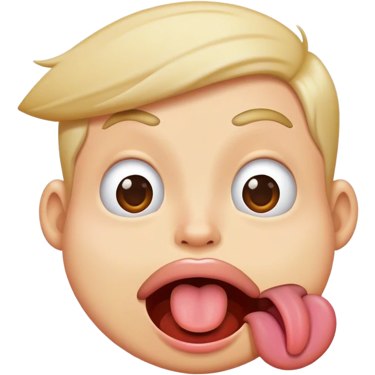 Silly face tongue out  emoji