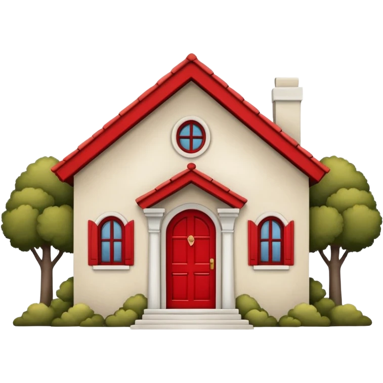 casa pequeña frontal emoji