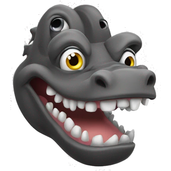 cartoony crocs character that is evil and says "deze wil ik" emoji