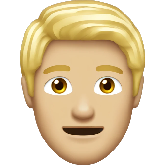 Blond Guy 8bit emoji