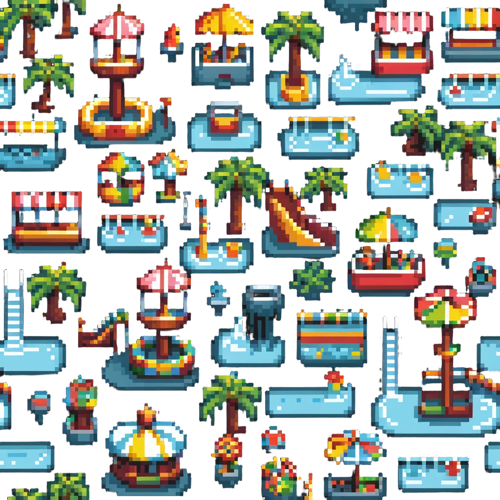 water park fun fair emoji