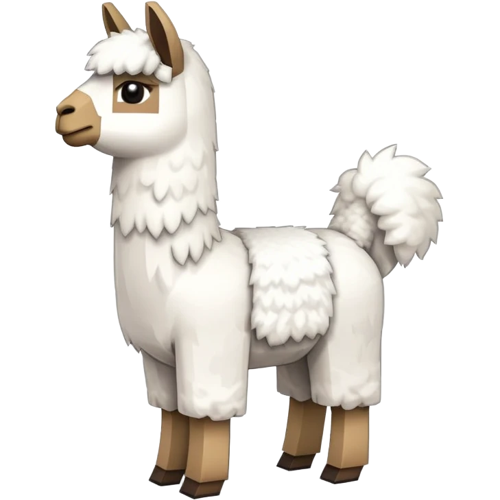 Minecraft llama emoji