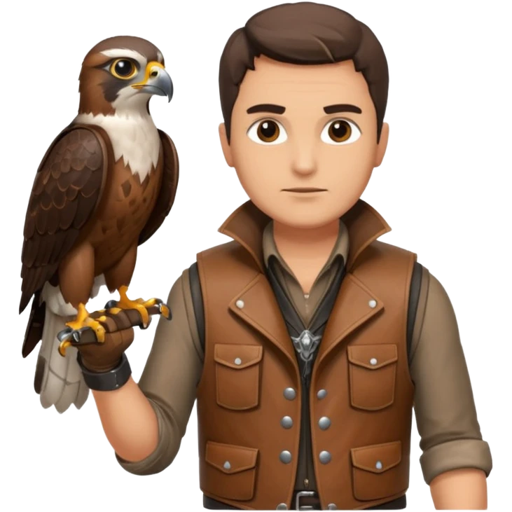 Falconer emoji