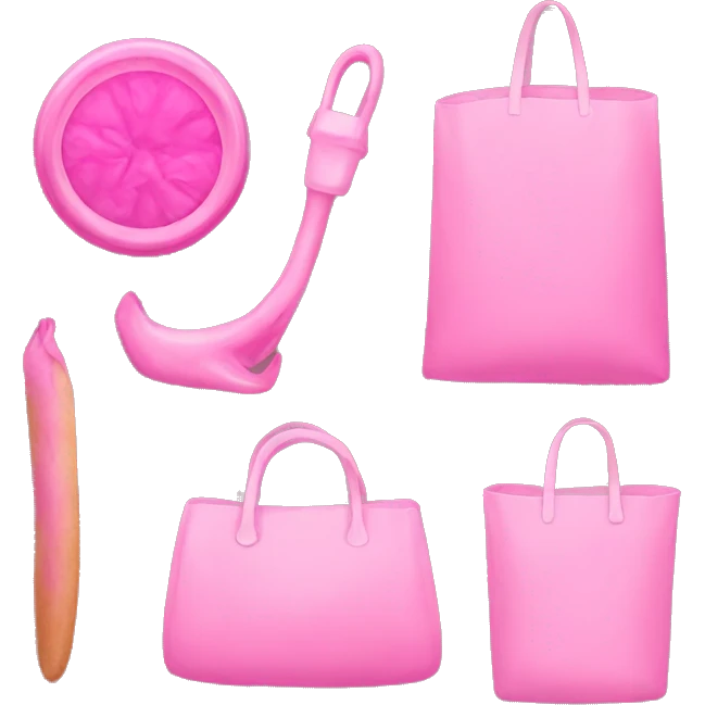 Pink items emoji