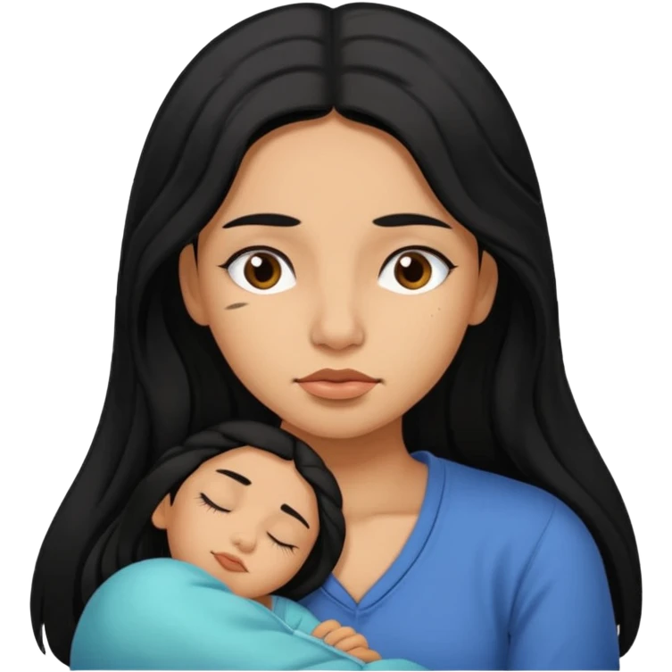 Sleepy Cuban girl emoji