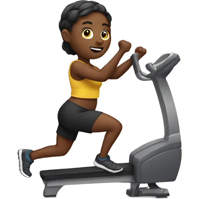 Working out emoji