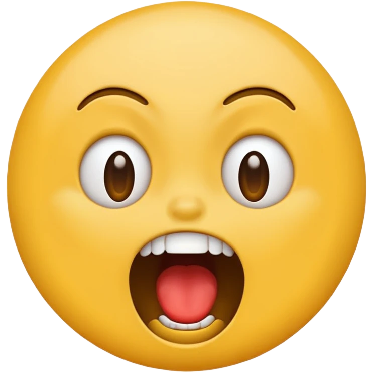 Screaming emoji emoji
