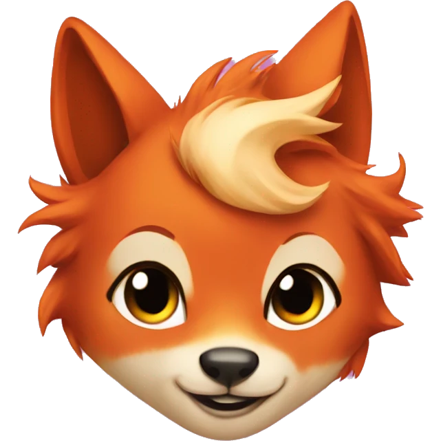 female firefox in love  emoji