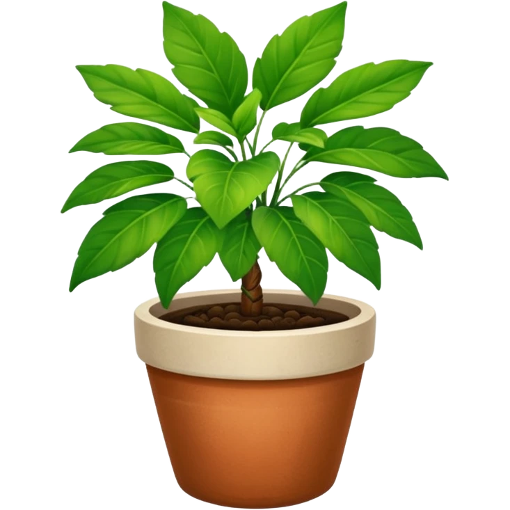 Potted Sidewalk Plant emoji