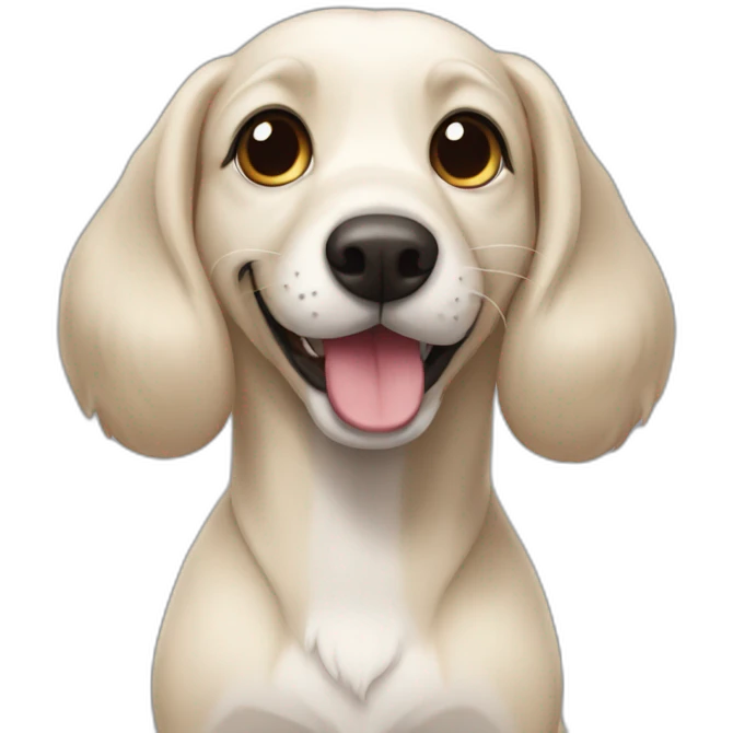 perrito feliz emoji