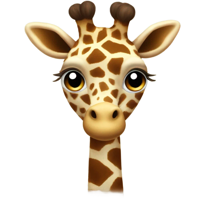 Giraffe cloud   emoji