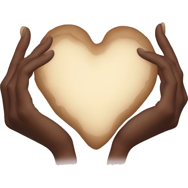 hands heart earth emoji