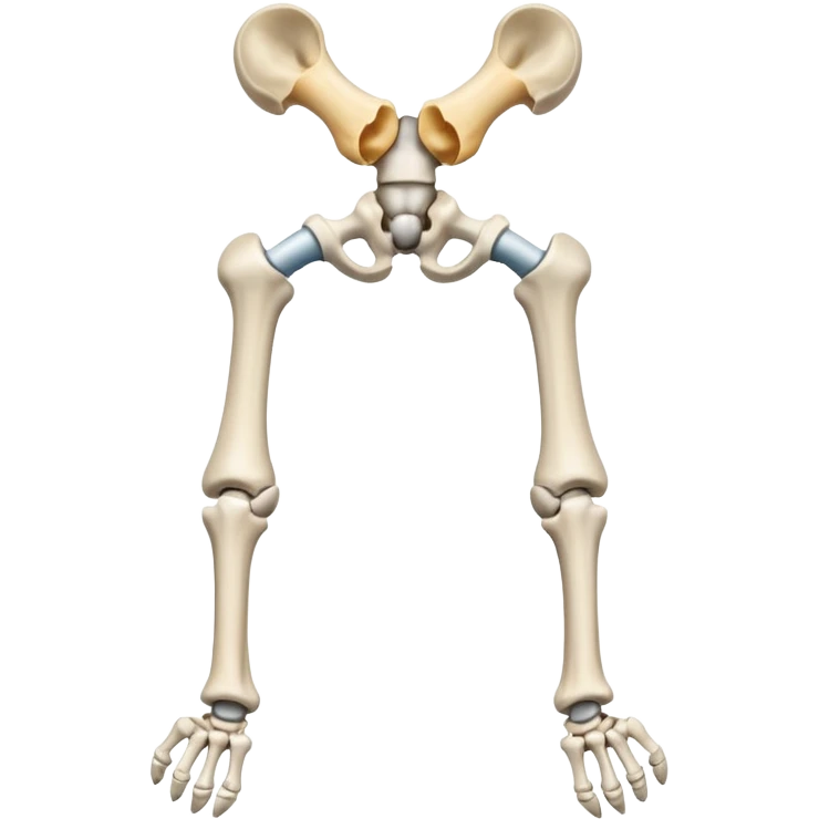 Articulacion de la cadera y femur  emoji