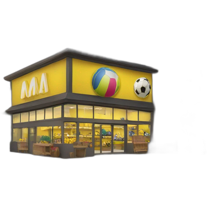 soccer shop emoji